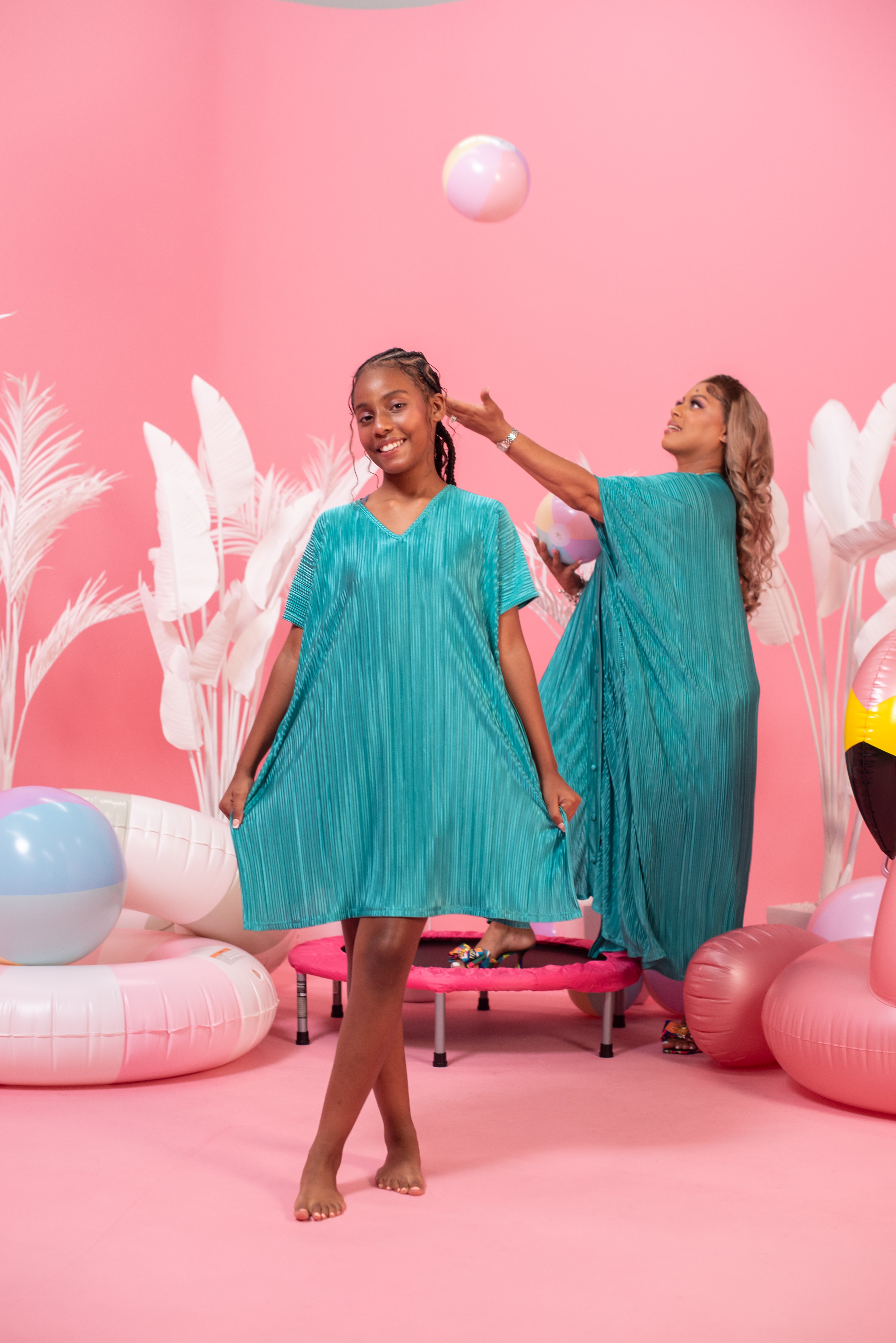 Jade Glow Muumuu Lounge Dress – MuuvmentByFee Jade Glow Muumuu Lounge Dress – MuuvmentByFee